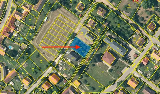 Prodej stavebního pozemku 620 m², Načeradec, okres Benešov