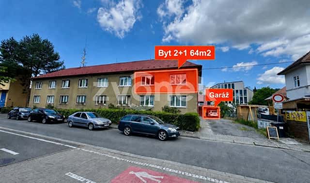 Prodej bytu 2+1 64 m², Fügnerovo nábřeží, Zlín