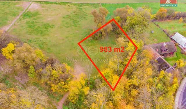 Prodej louky 983 m², Údrnice, okres Jičín