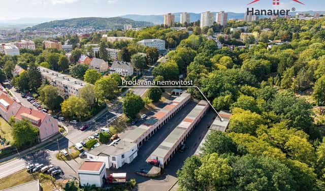 Prodej patrové garáže, 41 m2, Ústí nad Labem, ul. Hoření, Hoření, Ústí nad Labem – Ústí nad Labem-centrum