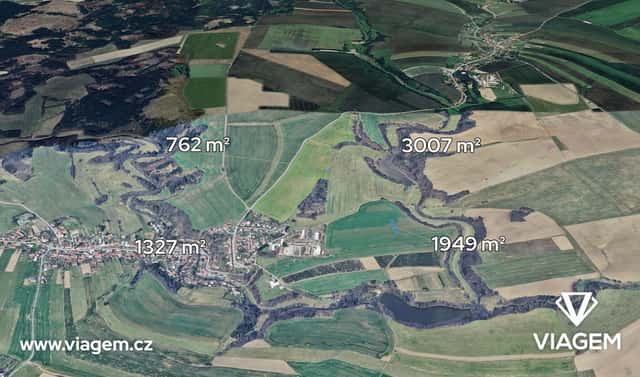 Prodej pole 243 m², Rozstání, okres Prostějov