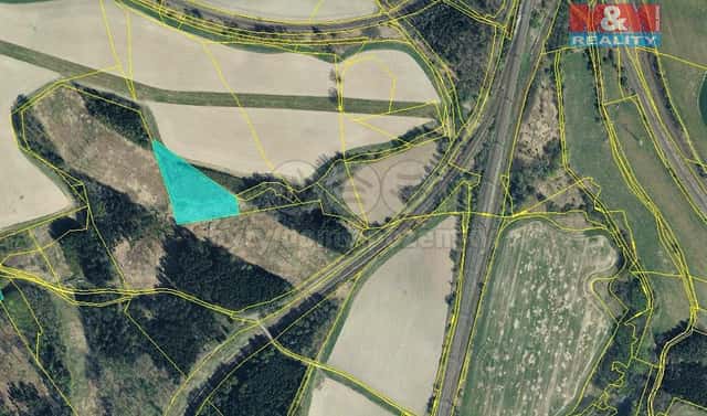 Prodej pole 8 125 m², Semanín, okres Ústí nad Orlicí