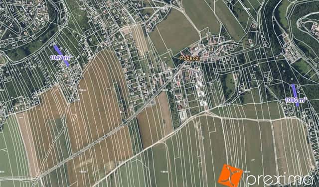 Prodej lesa 533 m², Chyňava, okres Beroun