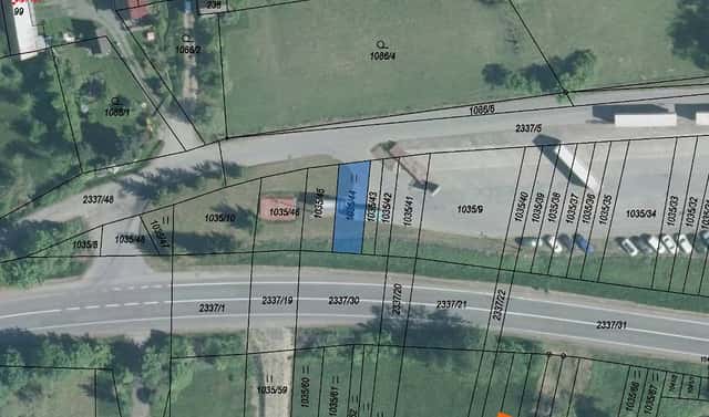 Prodej komerčního pozemku 75 m², Všemina, okres Zlín