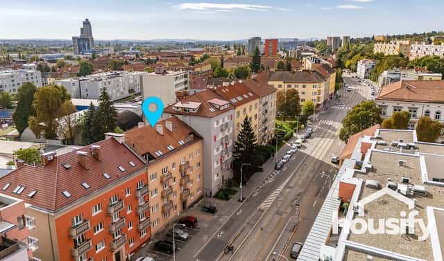 Prodej bytu 2+1 60 m², Vídeňská, Brno – Štýřice, okres Brno-město