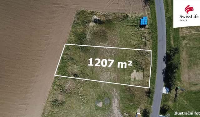 Prodej stavebního pozemku 1 207 m², Morašice, okres Chrudim