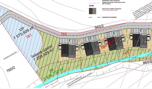Prodej stavebního pozemku 7 289 m², Merklín, okres Karlovy Vary
