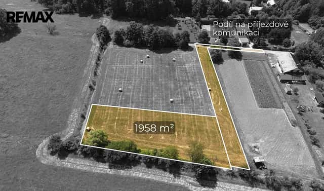 Prodej stavebního pozemku 1 958 m², Příbor, okres Nový Jičín