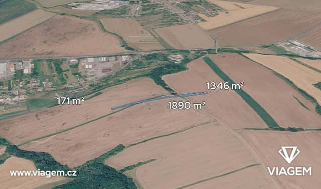 Prodej pole 3 407 m², Kněžpole, okres Uherské Hradiště