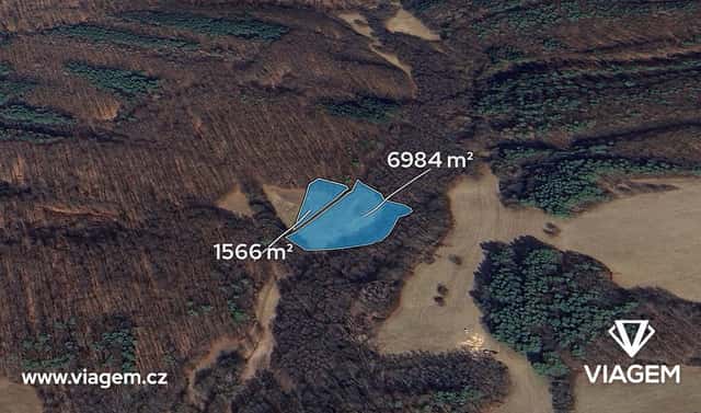 Prodej pole 8 550 m², Doubravy, okres Zlín