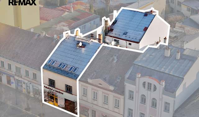 Prodej nájemního domu, činžáku 1 020 m², Klášterská, Jindřichův Hradec – Jindřichův Hradec II