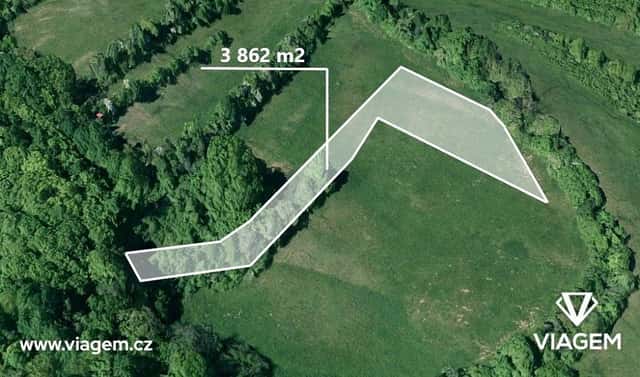 Prodej pole 3 862 m², Tišnov, okres Brno-venkov