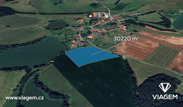 Prodej pole 5 036 m², Kardašova Řečice, okres Jindřichův Hradec