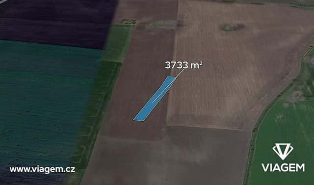 Prodej pole 933 m², Podmoky, okres Nymburk