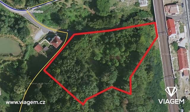 Prodej zahrady 6 585 m², Dobkovice, okres Děčín