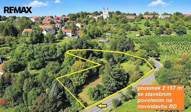 Prodej stavebního pozemku 2 157 m², Řepín, okres Mělník