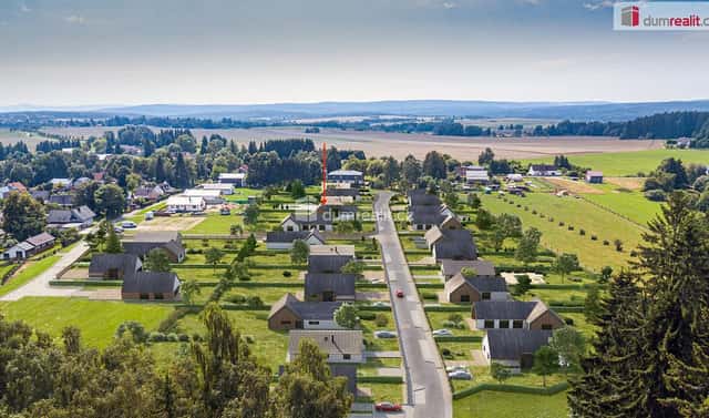 Prodej stavebního pozemku 1 424 m², Tři Sekery – Krásné, okres Cheb