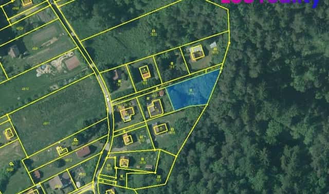 Prodej stavebního pozemku 665 m², Staňkov, okres Jindřichův Hradec