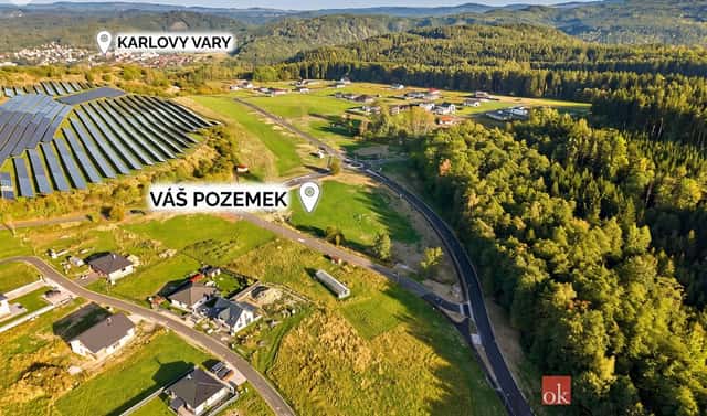 Prodej stavebního pozemku 895 m², Hory, okres Karlovy Vary