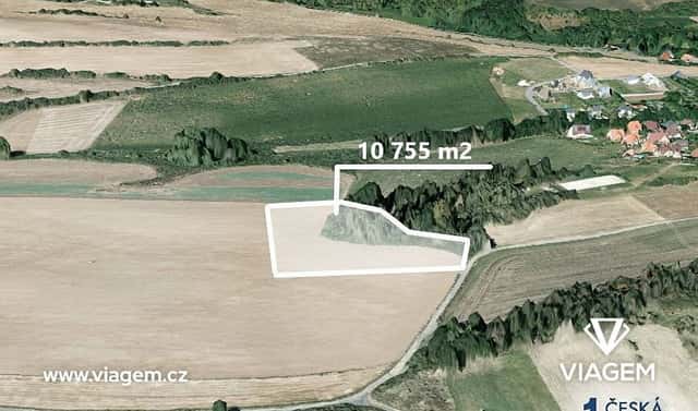 Prodej pole 1 792 m², Chýnice, okres Praha-západ