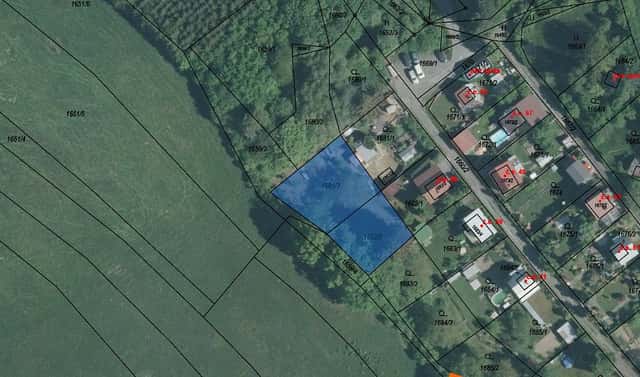 Prodej zahrady 451 m², Slušovice, okres Zlín