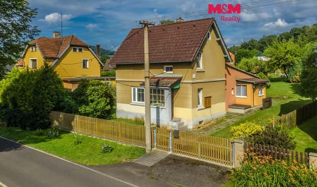 Prodej domu 100 m² s pozemkem 653 m², Huntířov – Stará Oleška, okres Děčín