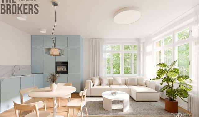 Prodej bytu 3+kk 86 m², Pomezní, Praha 8 – Libeň