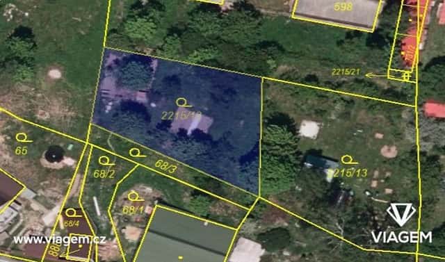 Prodej zahrady 534 m², Dvorce, okres Bruntál
