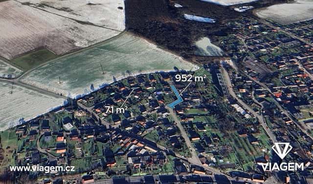 Prodej pole 335 m², Častolovice, okres Rychnov nad Kněžnou