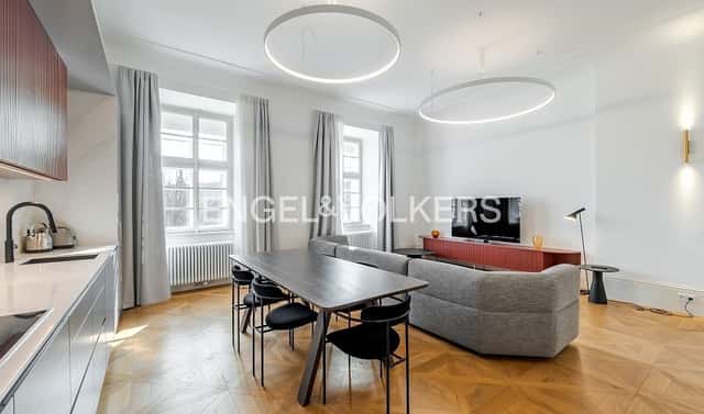 Pronájem bytu 2+kk 88 m², Na Kampě, Praha 1 – Malá Strana