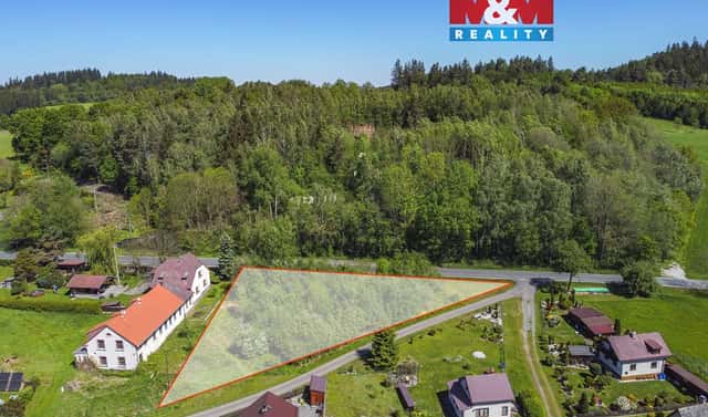 Prodej stavebního pozemku 1 734 m², Plánice – Zbyslav, okres Klatovy