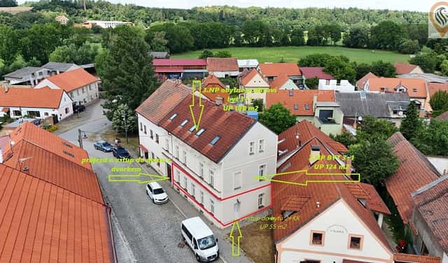 Prodej domu 300 m² s pozemkem 265 m², Mostecká, Dobřany, okres Plzeň-jih
