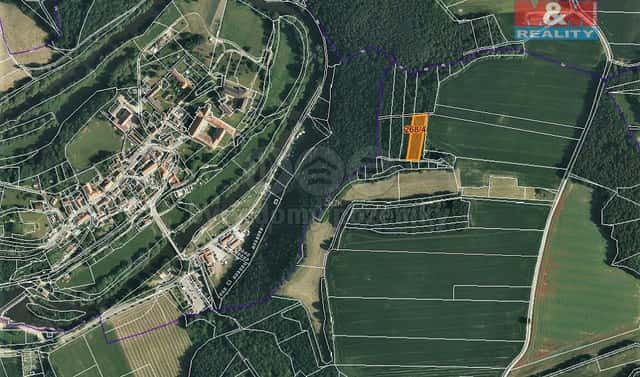 Prodej lesa 2 465 m², Zlatá Koruna, okres Český Krumlov