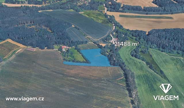 Prodej pole 3 581 m², Týn nad Vltavou, okres České Budějovice