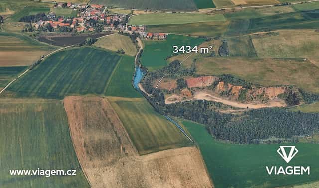 Prodej pole 214 m², Roblín, okres Praha-západ