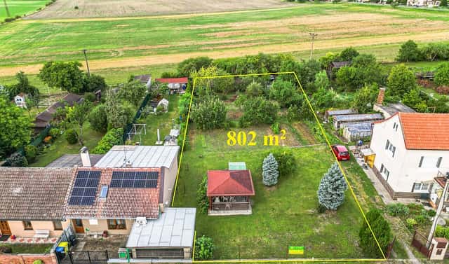 Prodej stavebního pozemku 802 m², Konárovice, okres Kolín