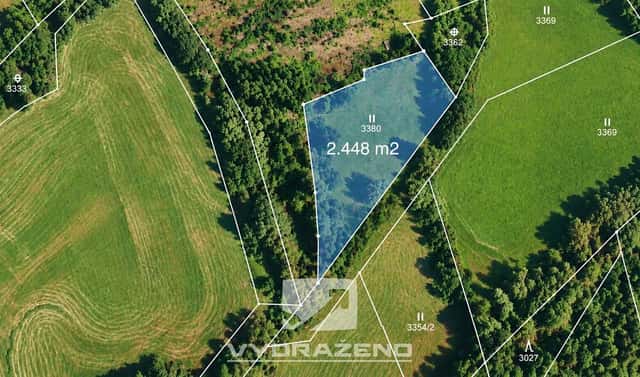 Prodej louky 2 448 m², Příkrý, okres Semily