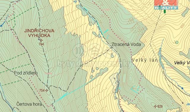Prodej pozemku 5 528 m², Město Albrechtice, okres Bruntál