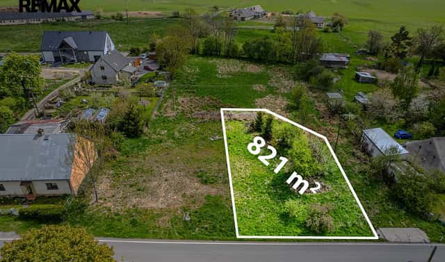 Prodej stavebního pozemku 821 m², Razová, okres Bruntál