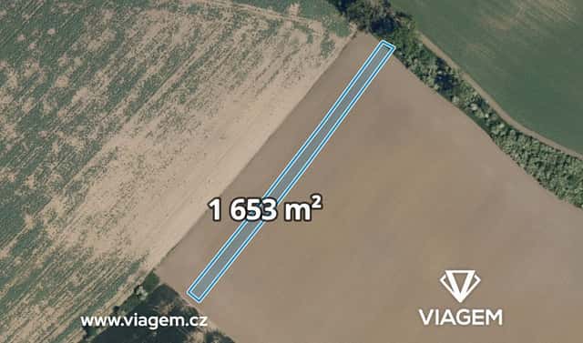 Prodej pole 826 m², Kunovice, okres Uherské Hradiště