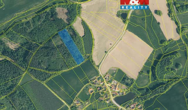 Prodej lesa 9 634 m², Hrazany – Klisinec, okres Písek