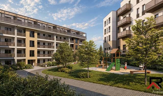 Prodej bytu 1+kk 40 m², Stavební, Třebíč – Horka-Domky