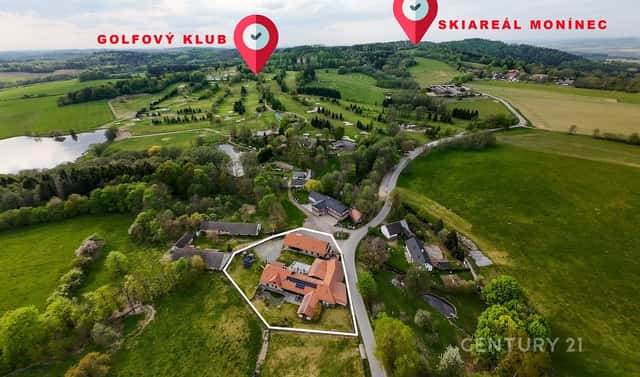 Prodej ubytovacího objektu 1 320 m², Jistebnice, okres Tábor