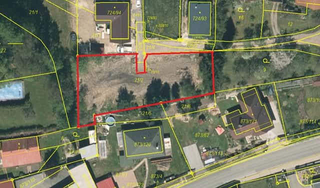 Prodej stavebního pozemku 1 117 m², Družstevní, Tábor – Čekanice