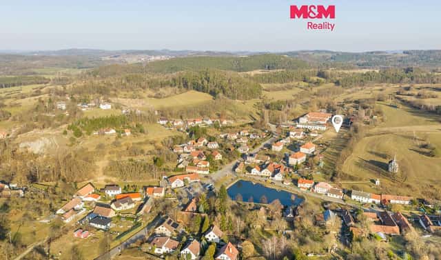 Prodej stavebního pozemku 2 437 m², Milešov, okres Příbram
