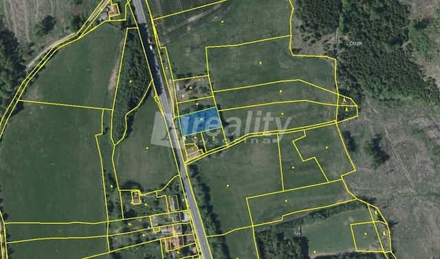 Prodej stavebního pozemku 1 268 m², Zašovice – Nová Brtnice, okres Třebíč
