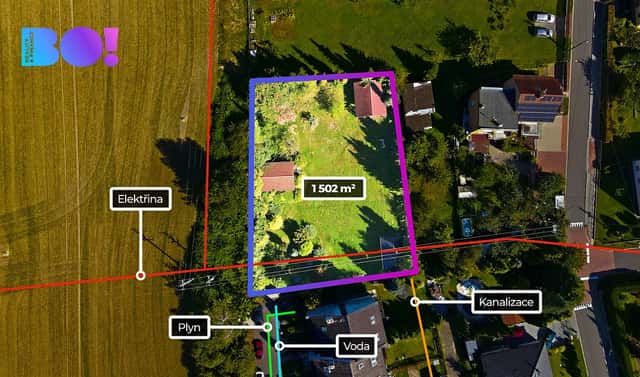Prodej stavebního pozemku 1 502 m², Ostrava, okres Ostrava-město