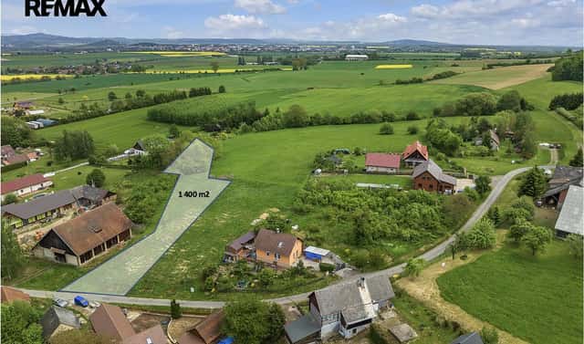 Prodej stavebního pozemku 1 400 m², Podhradí, okres Jičín