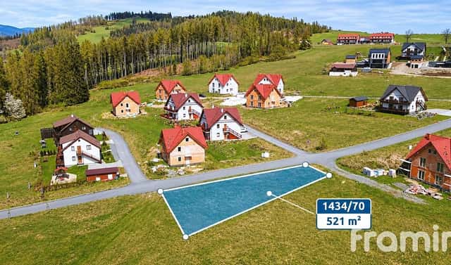 Prodej stavebního pozemku 521 m², Václavov u Bruntálu – Horní Václavov, okres Bruntál