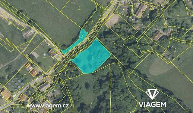 Prodej zahrady 1 169 m², Zubrnice, okres Ústí nad Labem
